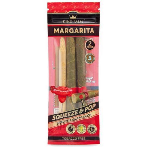 Photograph of product: High MTN Imports | King Palm Slim Margarita Leaf Terpene Infused (2PK