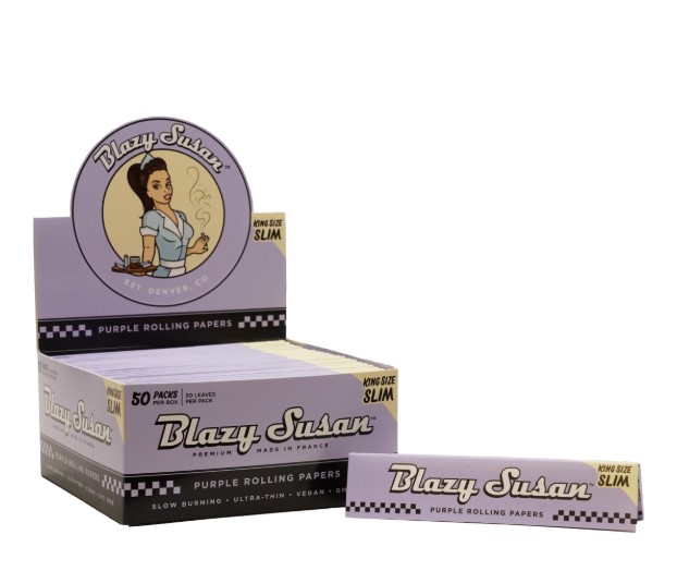 Photograph of product: Blazy Susan Purple King Size Paper