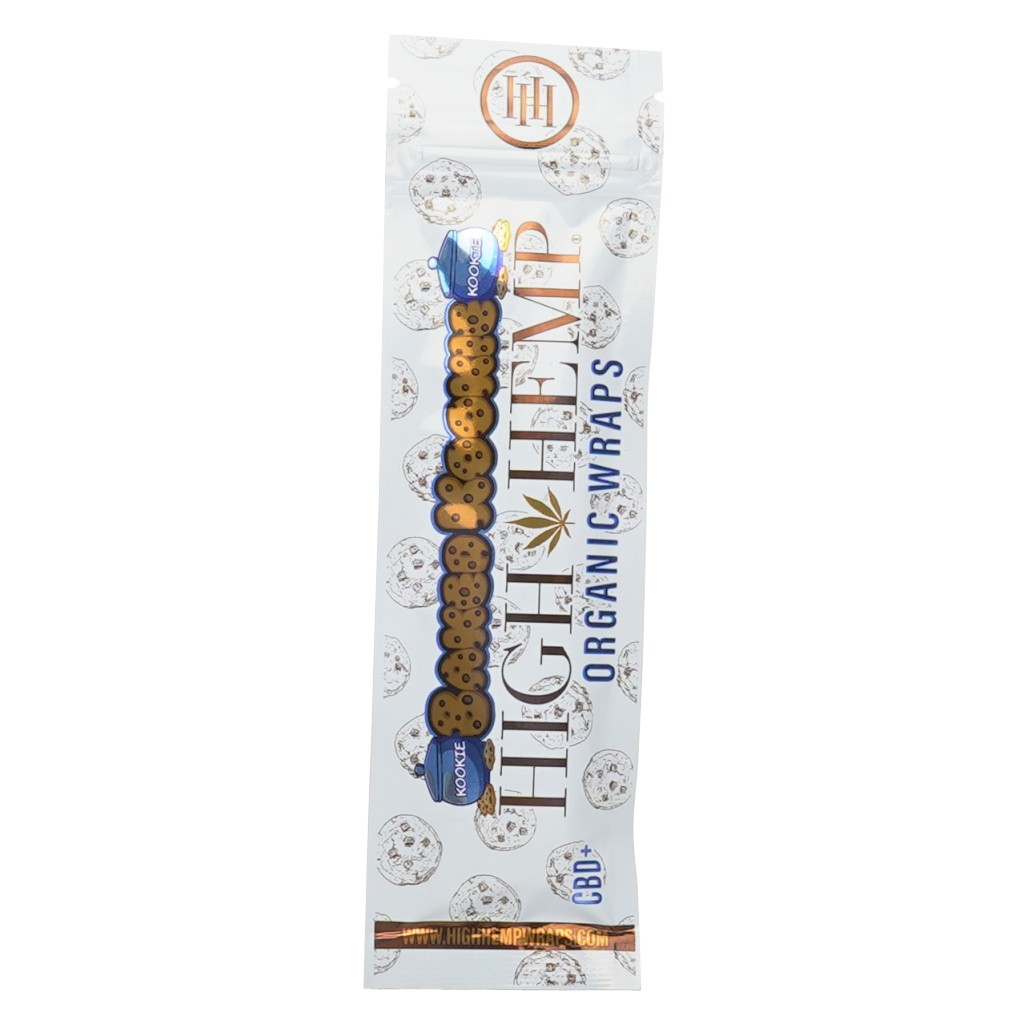 Photograph of product: HIGH HEMP | ORGANIC WRAPS | BAKED COOKIE | 2PK