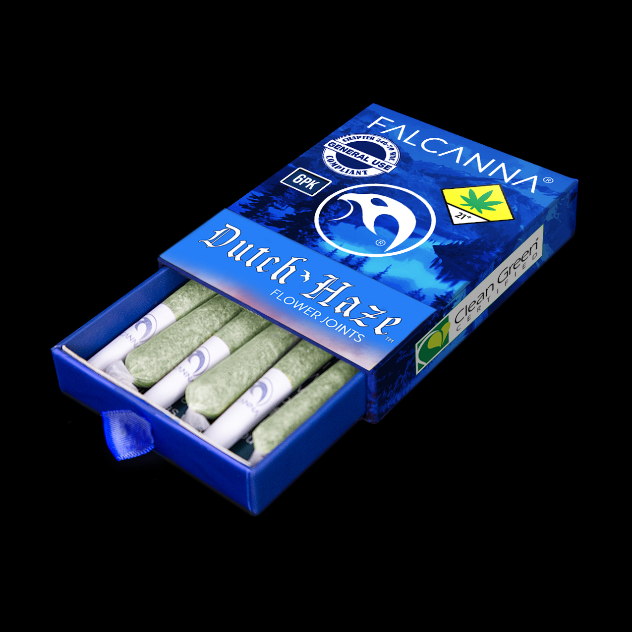 Photograph of product: Dutch Haze Pre-Roll 6-pack | 3.6g (DOH)