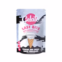 Photograph of product: Gelato | Last Bites Cookies and Cream Cone | Candy | 10pc. | 200mg