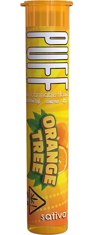 Photograph of product: Puff Pre-Roll - Orange Tree