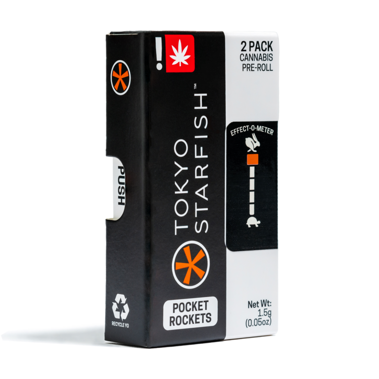 Photograph of product: Pocket Rockets - 2pk Supa Durban Pre-Rolls