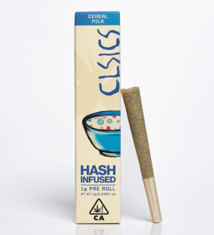Photograph of product: CLSICS au chocolat Preroll 1g Cereal Milk