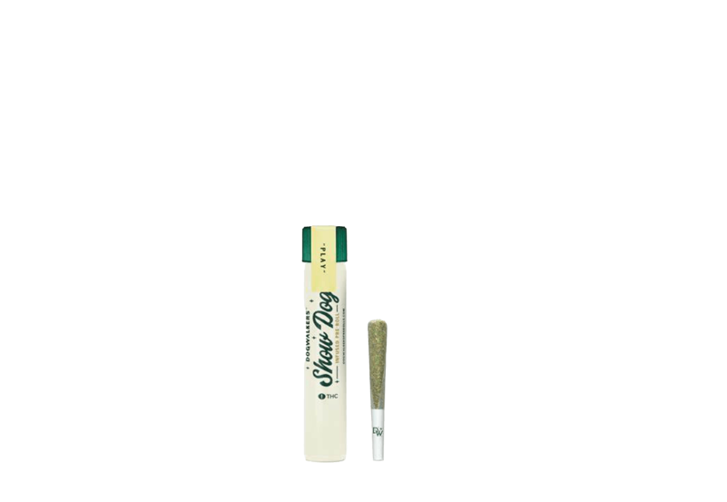 Photograph of product: Dogwalkers Lemon Drip 1g Infused Preroll