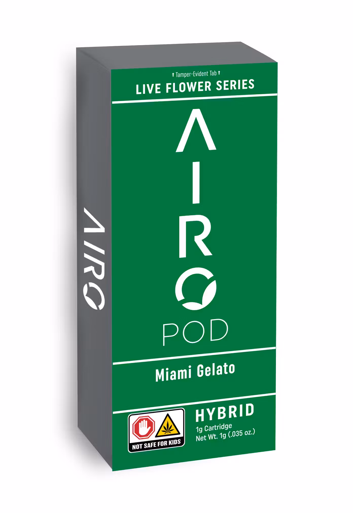 Photograph of product: AIRO | Miami Gelato | Live Flower Cartridge | 1g
