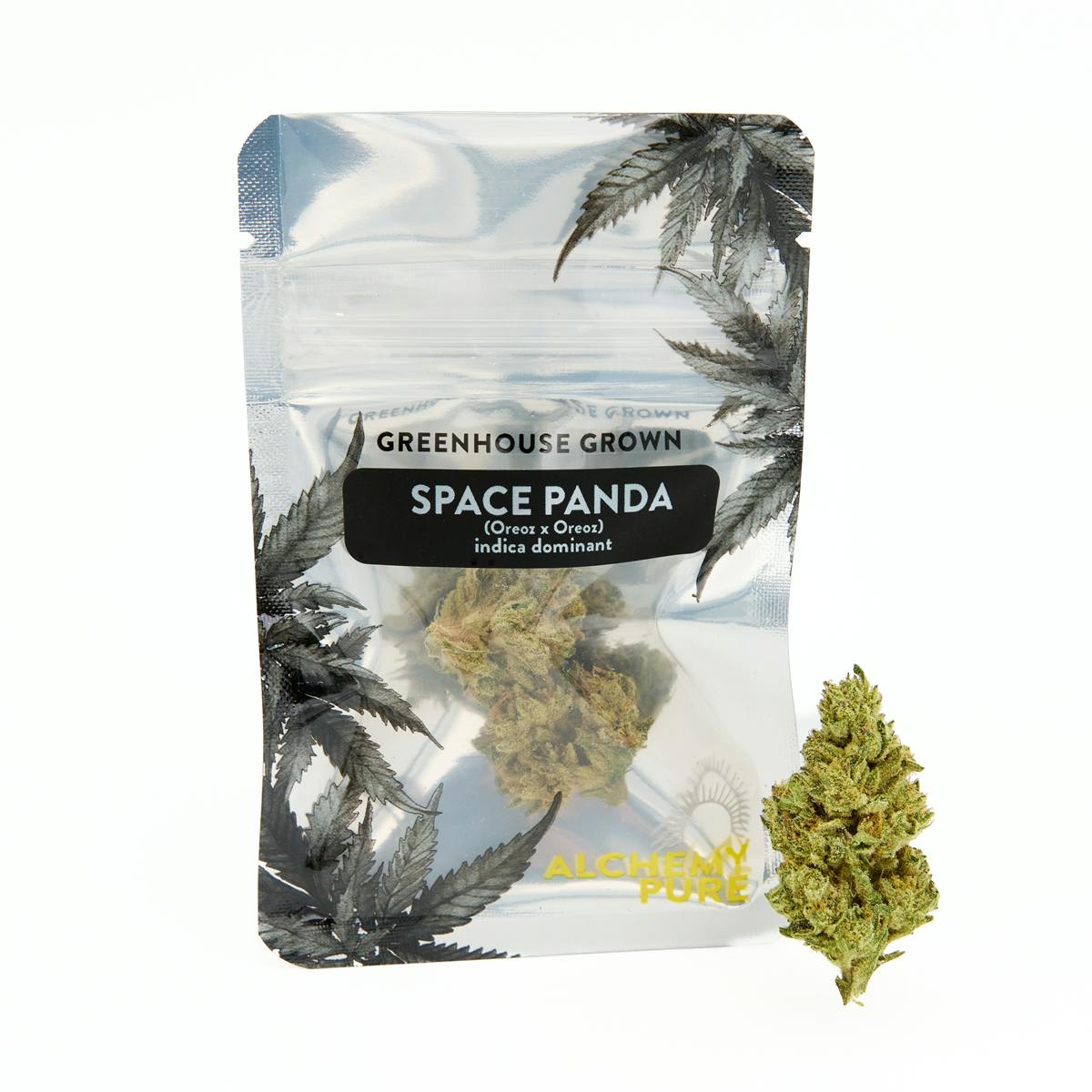 Photograph of product: Alchemy Pure | Dime Bag Space Panda - .7g
