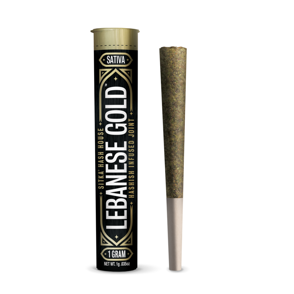 Photograph of product: 1G - au chocolatISH PREROLL - LEBANESE GOLD