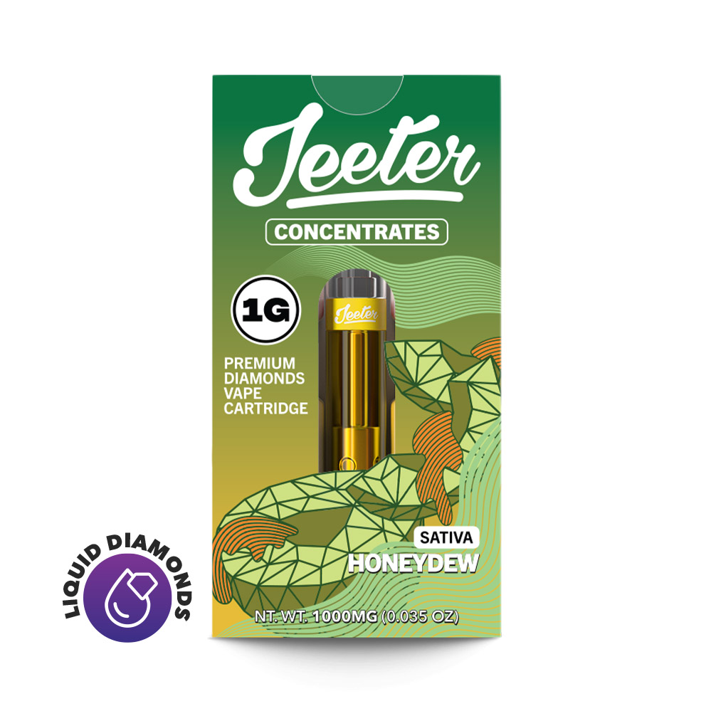 Photograph of instaPanelPhoto: Honeydew Premium Diamonds Vape Cartridge | 1g