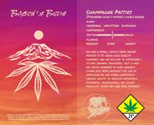 Photograph of product: Bacons Buds - Champagne Patties - 1g