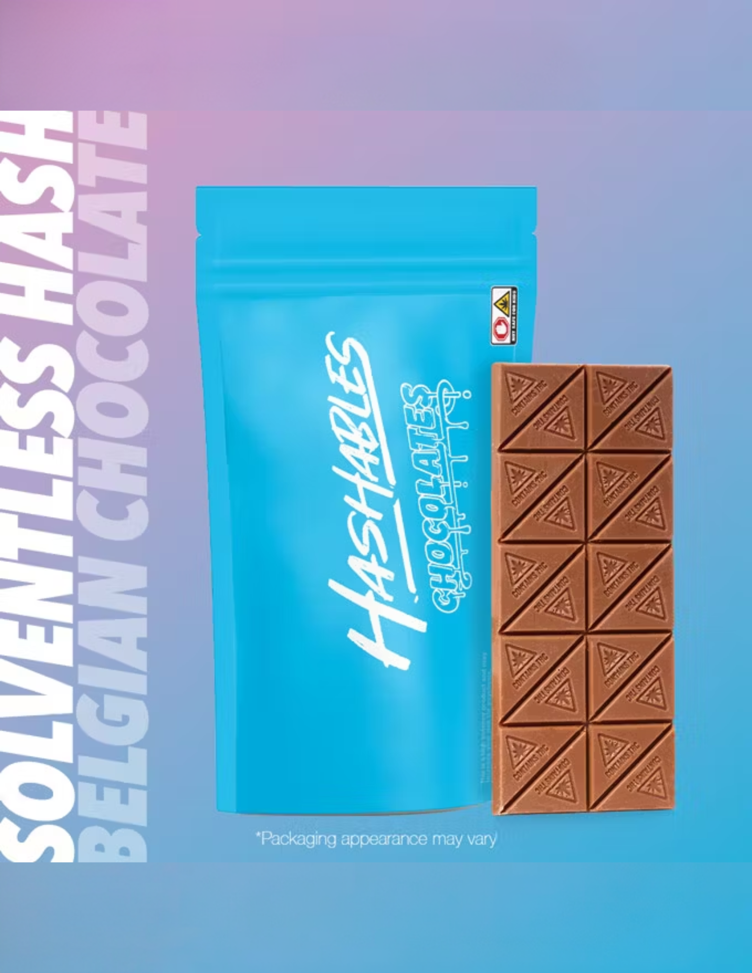 Photograph of Product: Hashables - Milk Chocolate Bar - 20 Pieces