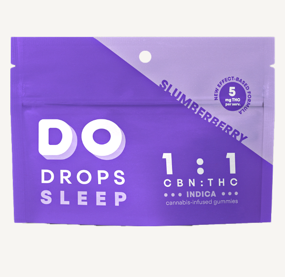Photograph of product: Slumberberry (1:1 CBN:TH-oui) Sleep 10mg Gummies (Oui'd) - 100mg