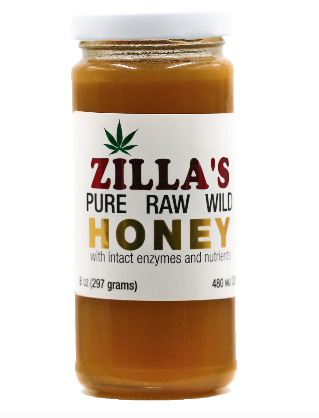 Photograph of product: PEACH | REAL FRUIT TH-oui INFUSED HONEY | 200MG