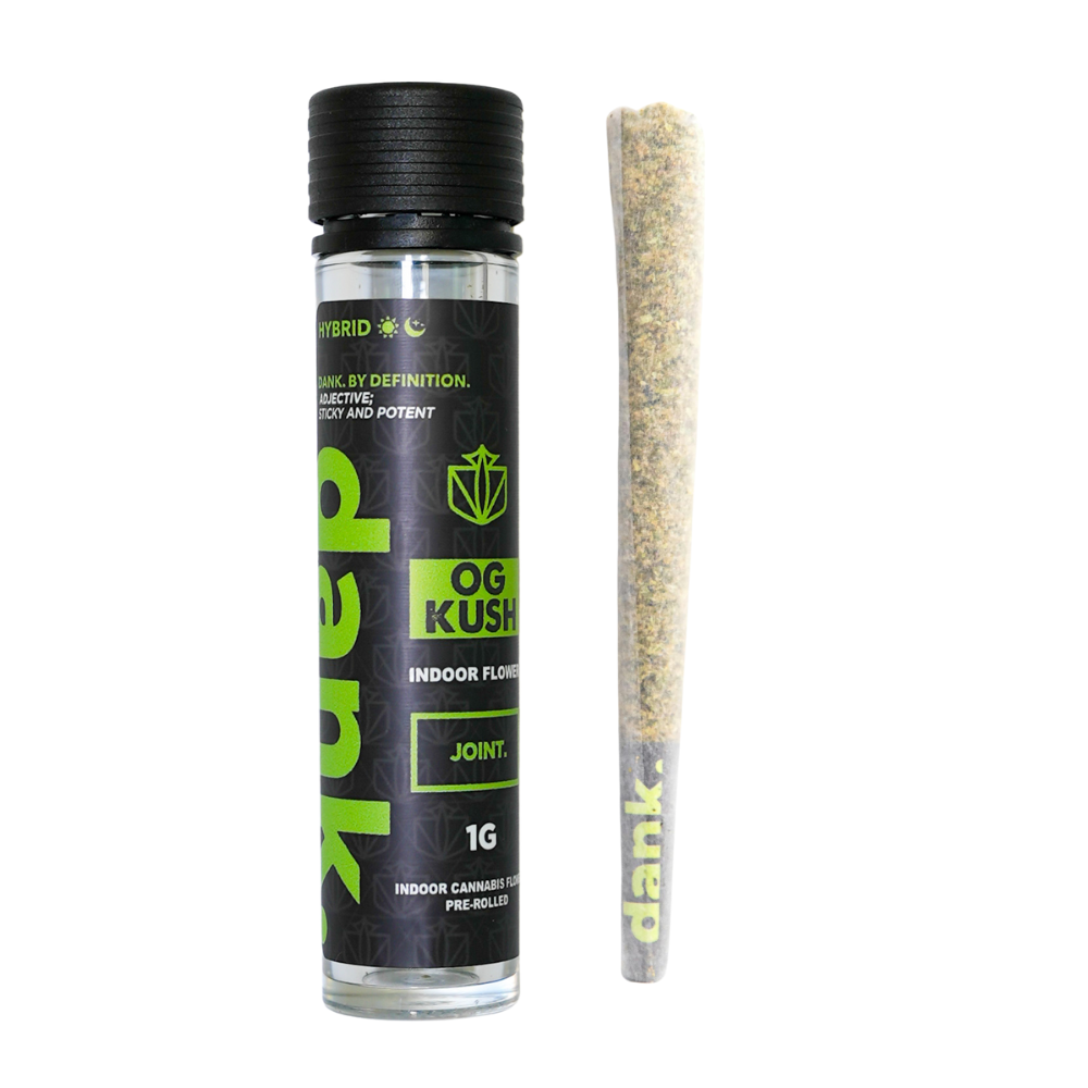 Photograph of product: DANK | OG Kush | Pre-Roll Single