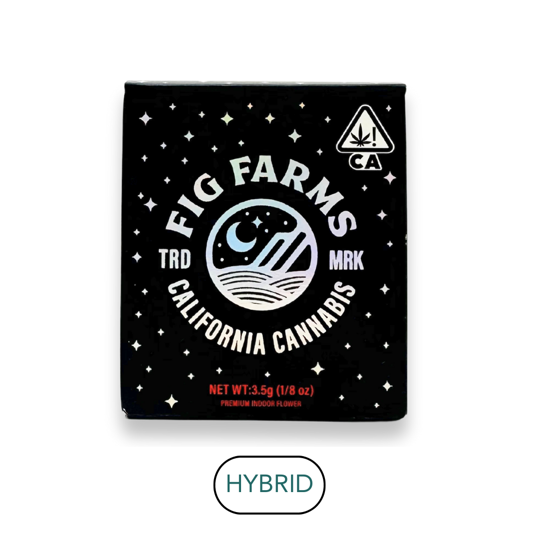 Photograph of product: Fig Farms - Rainbow Fuego - Flower - 3.5g