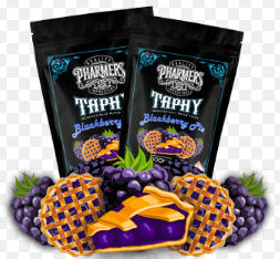Photograph of product: Pharmers | Blackberry Pie Taphy | 100MG (H)