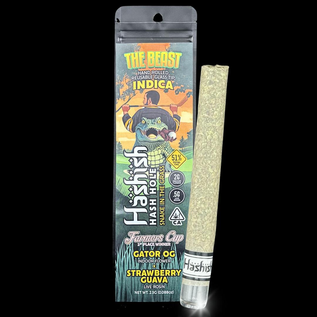 Photograph of product: au chocolatISH | GATOR OG (H) | 2.5G "BEAST" au chocolat HOLE