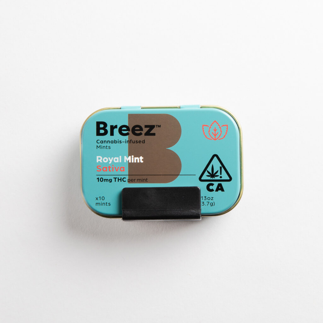 Photograph of product: Breez - Royal Mint (Oui'd) Mints 100mg