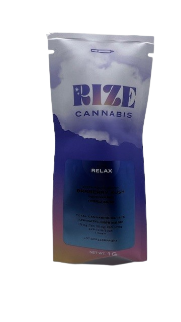 Photograph of Product: Rize - Brrberry Kush (Pre-Roll) - 1g
