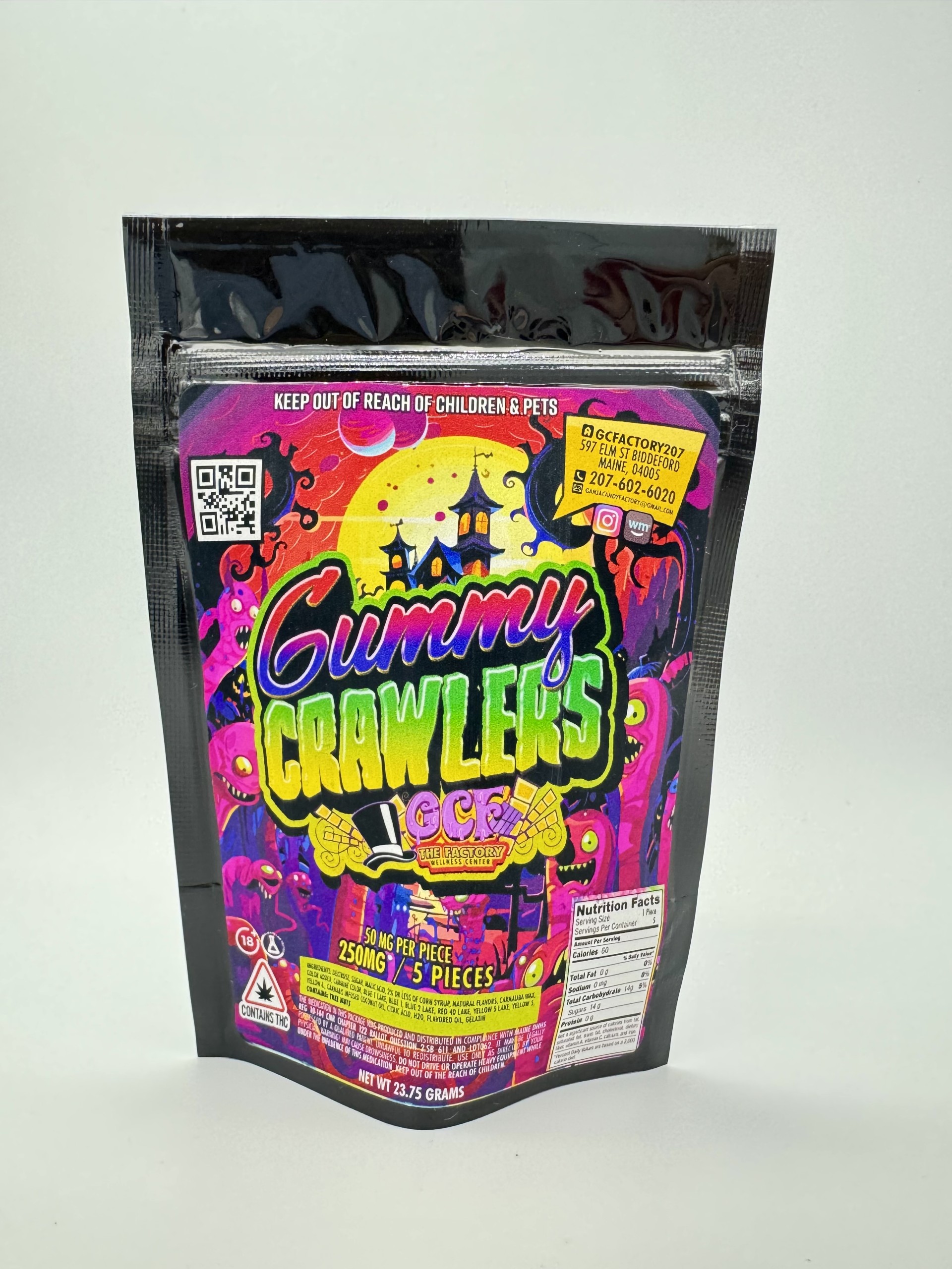 Photograph of product: Ganja Crawlers 50mg