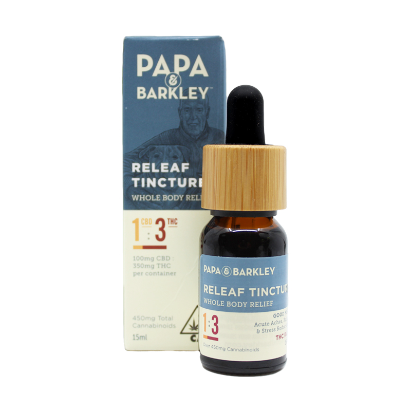 Photograph of product: Papa & Barkley - 1:3 Releaf Tincture 15ml