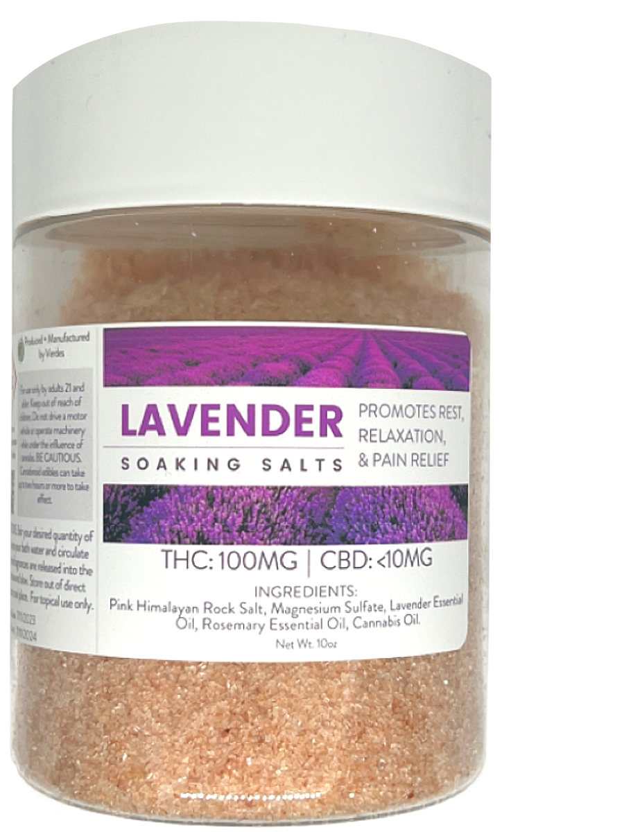 Photograph of product: Lavender Soaking Salts (10oz)