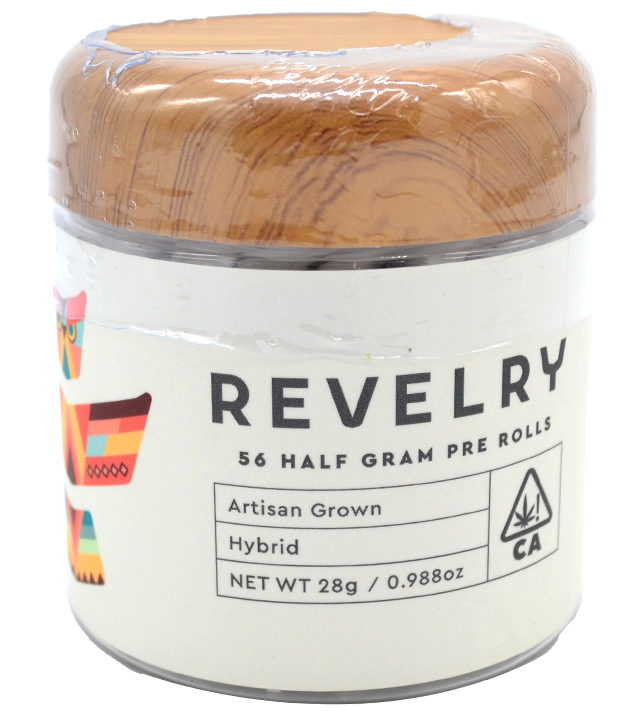 Photograph of product: Revelry | Oasis Mints | 28G 56Pk Prerolls