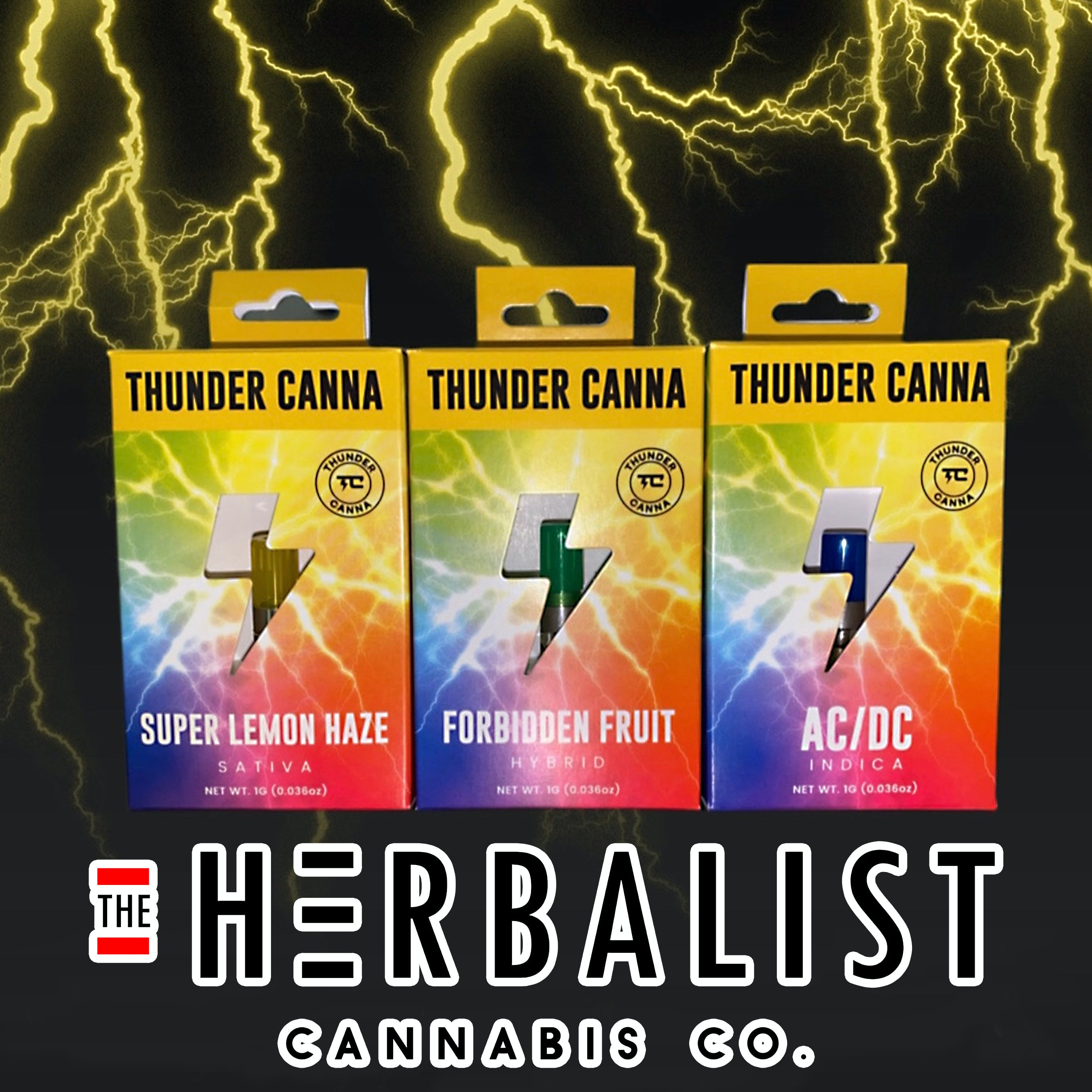 Photograph of product: Thunder Canna Cart 1g Tropic