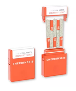 Photograph of product: SHERBINSKI STRAWBERRY SUNSET 5PK PRE ROLL