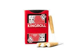 Photograph of product: Kingroll Jr Magic Melon x Bananalope Haze Infused Preroll 4-Pack 3G - 