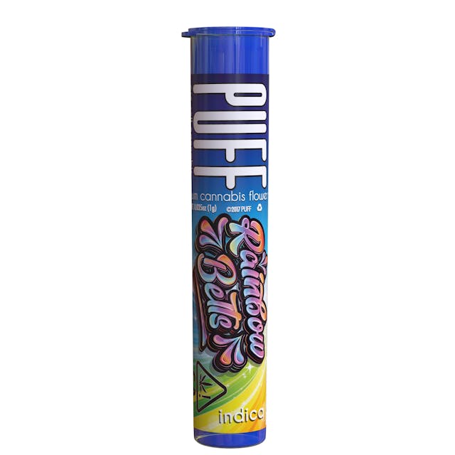 Photograph of product: Rainbow Belts PUFF - Pre Roll - 1g - 