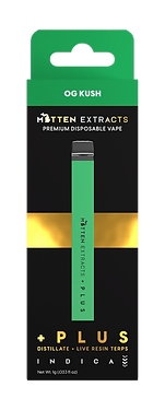 Photograph of product: AU Mitten: OG Kush Disposable (I)