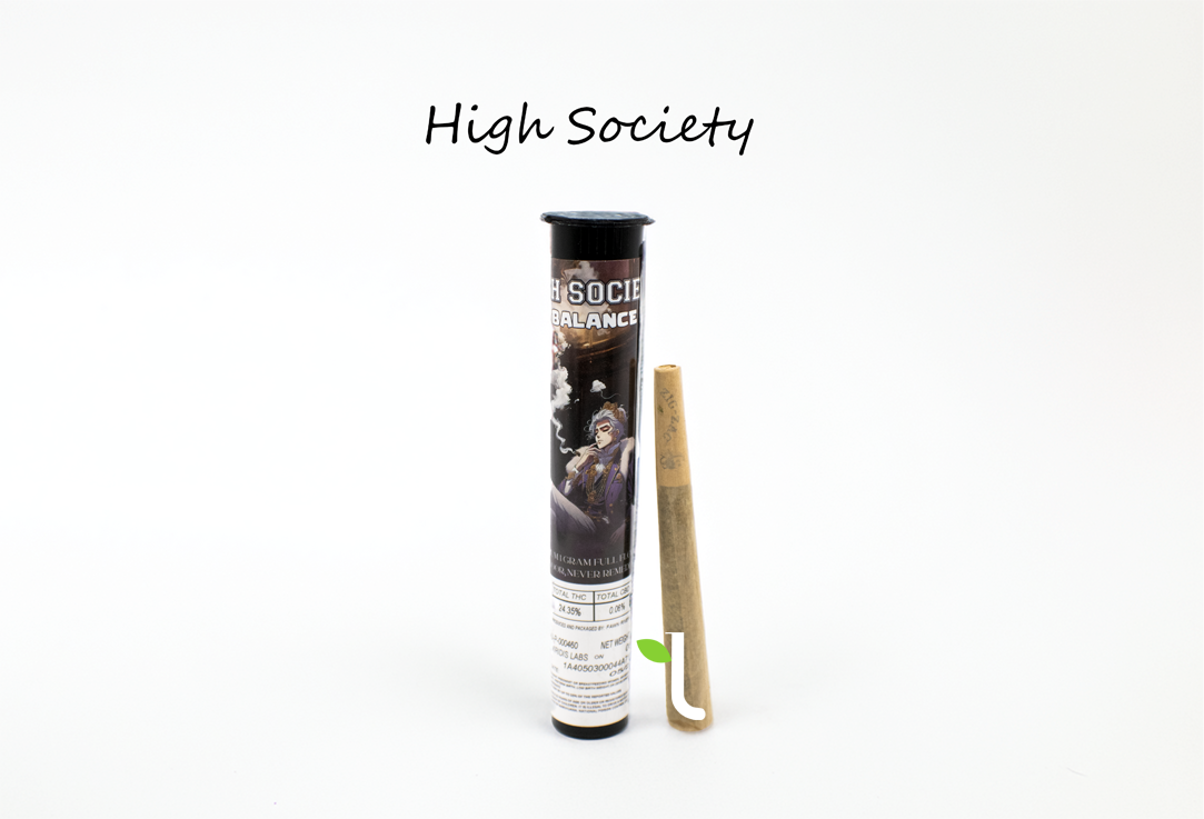 Photograph of product: Fawn River | High Society | 1g Preroll