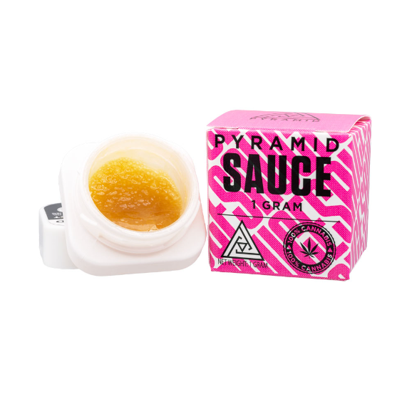 Photograph of product: Pyramid Concentrate 1g Sauce- Cherry Punch