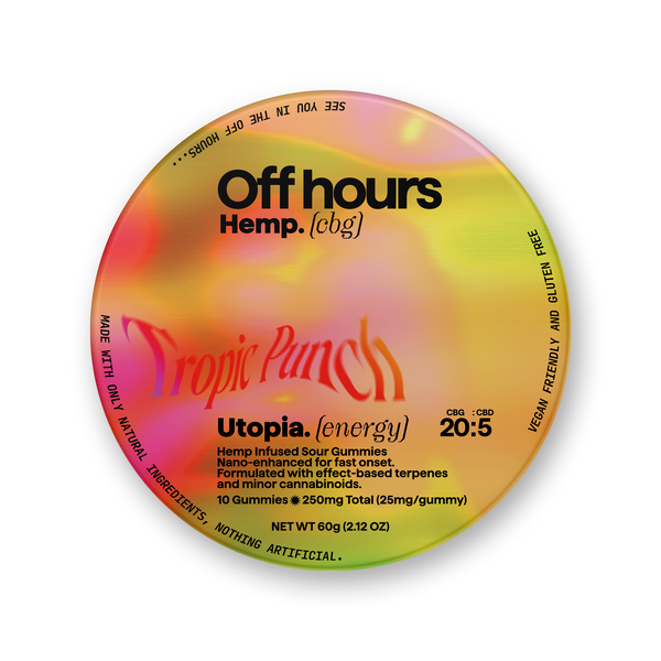 Photograph of product: Unwind | Hemp Gummies | 250mg CBD + 10mg CBD