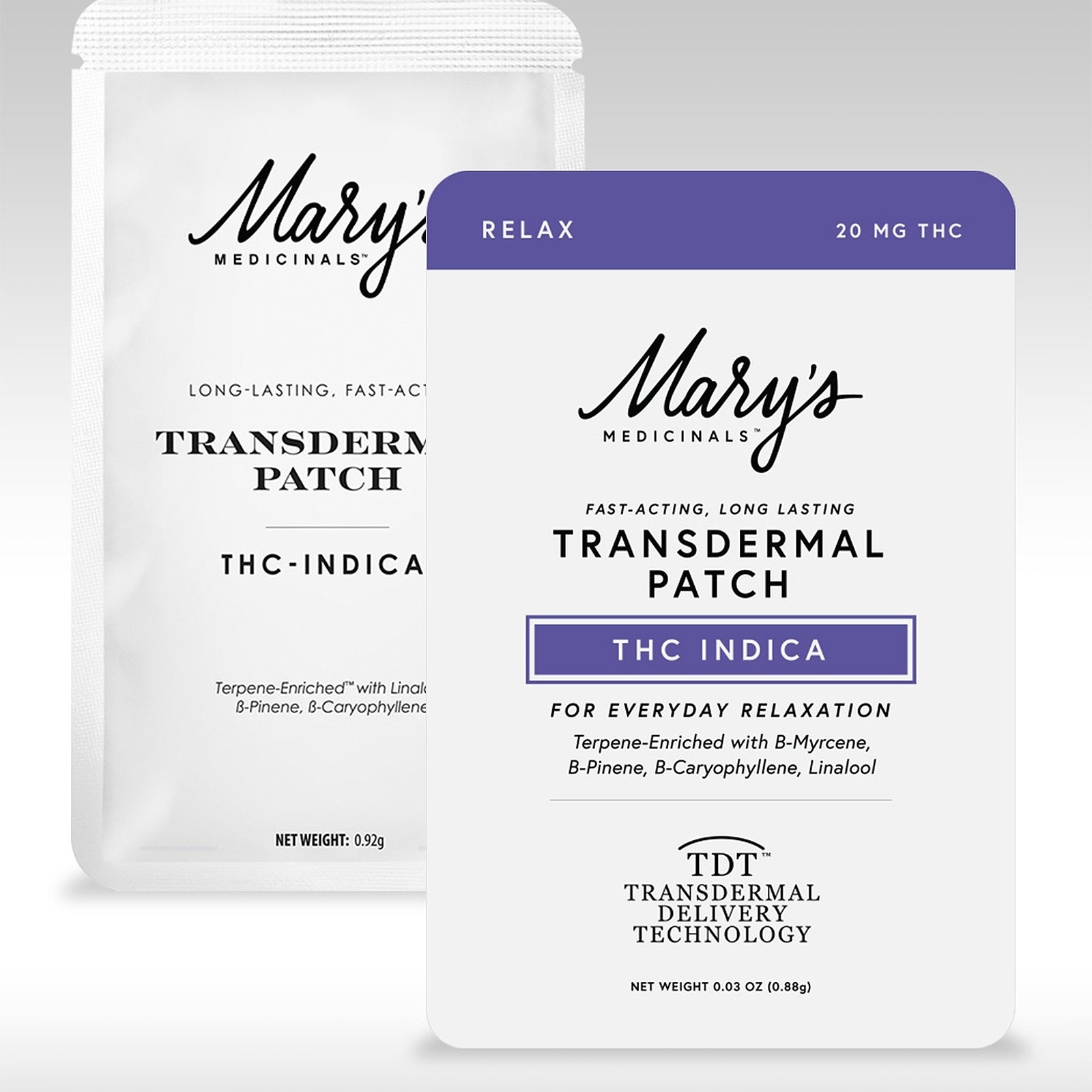 Photograph of product: Mary's Medicinals Transdermal Patch TH-oui Oui'd 20mg