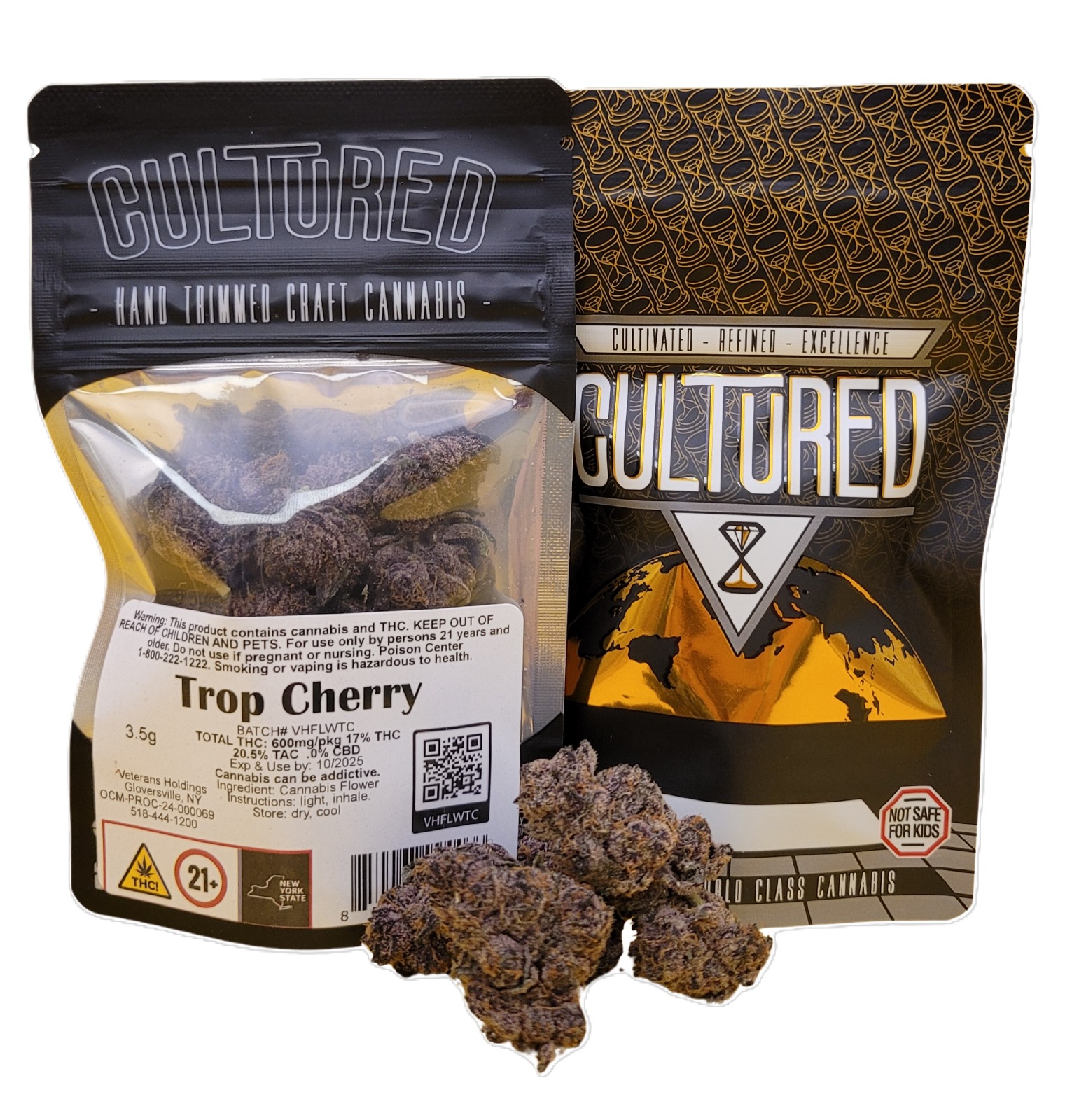 Photograph of product: Cultured | Trop Cherry | 3.5G Flower