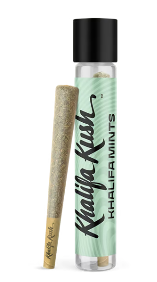 Photograph of product: Khalifa Kush | Kush Mints Pre-Roll | 1.0g