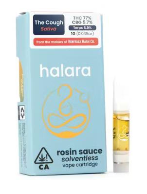 Photograph of Product: THE COUGH ROSIN SAUCE CARTRIDGE 1G
