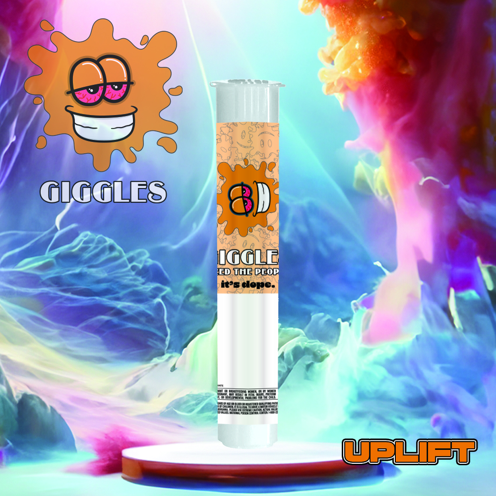 Photograph of product: Devils Haze Gigglestick 1g Pre-Roll