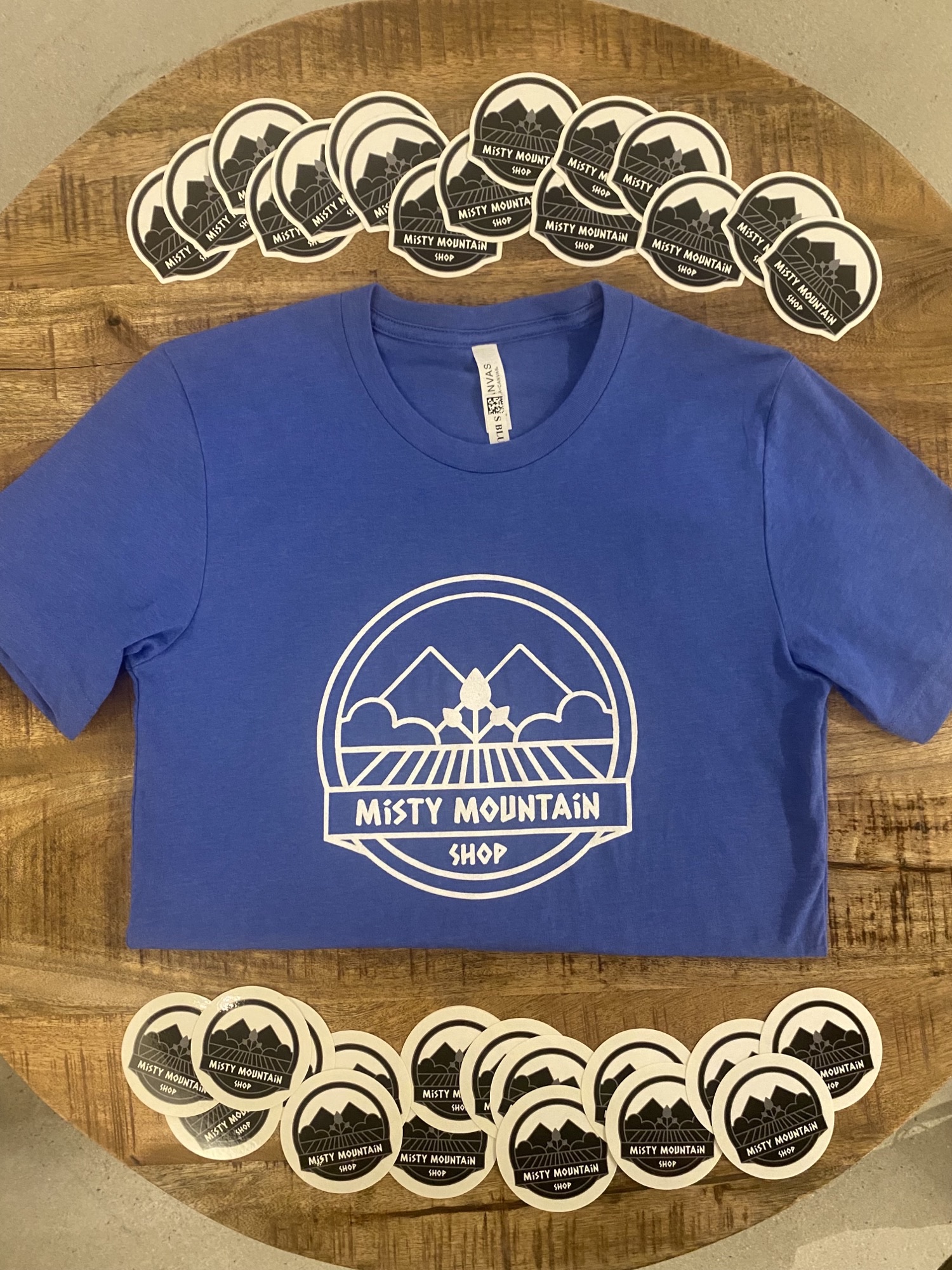 Photograph of product: Blue Tee (XS)