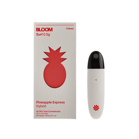 Photograph of product: Bloom Classic - Pineapple Express - .5G Disposable