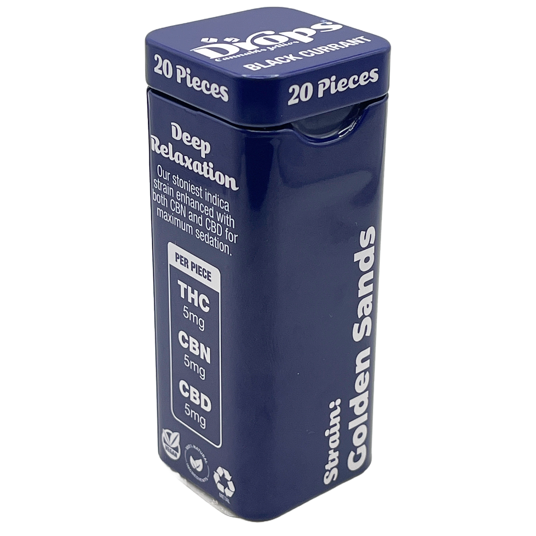 Photograph of product: Drops- Black Currant 1:1:1 20PK