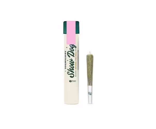 Photograph of product: Dogwalkers Show Dog - Lemon Gelato Cookies - Infused Preroll