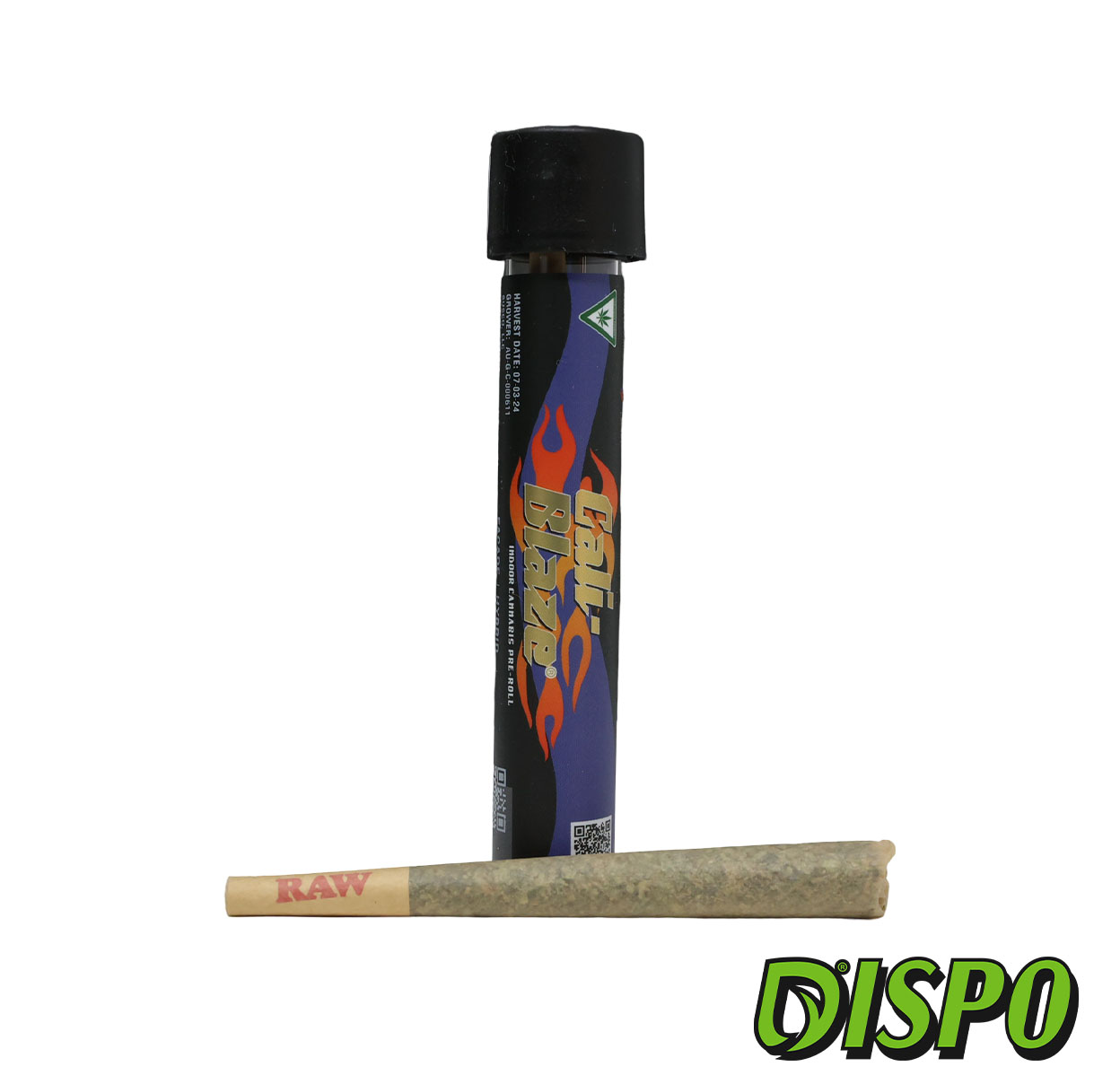 Photograph of product: Cali Blaze - Peach Rings Pre-Roll
