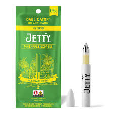 Photograph of product: Jetty Extracts Distillate Dablicator 0.5g- Pineapple Express