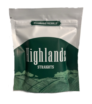 Photograph of product: HIGHLANDS - Dancing Bear 14pk pre rolls [H/S]