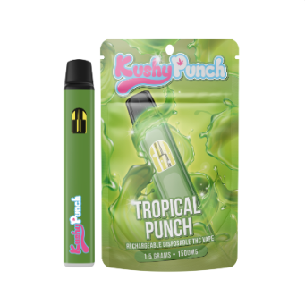 Photograph of product: KUSHY PUNCH Pen 1g: Tropical Punch