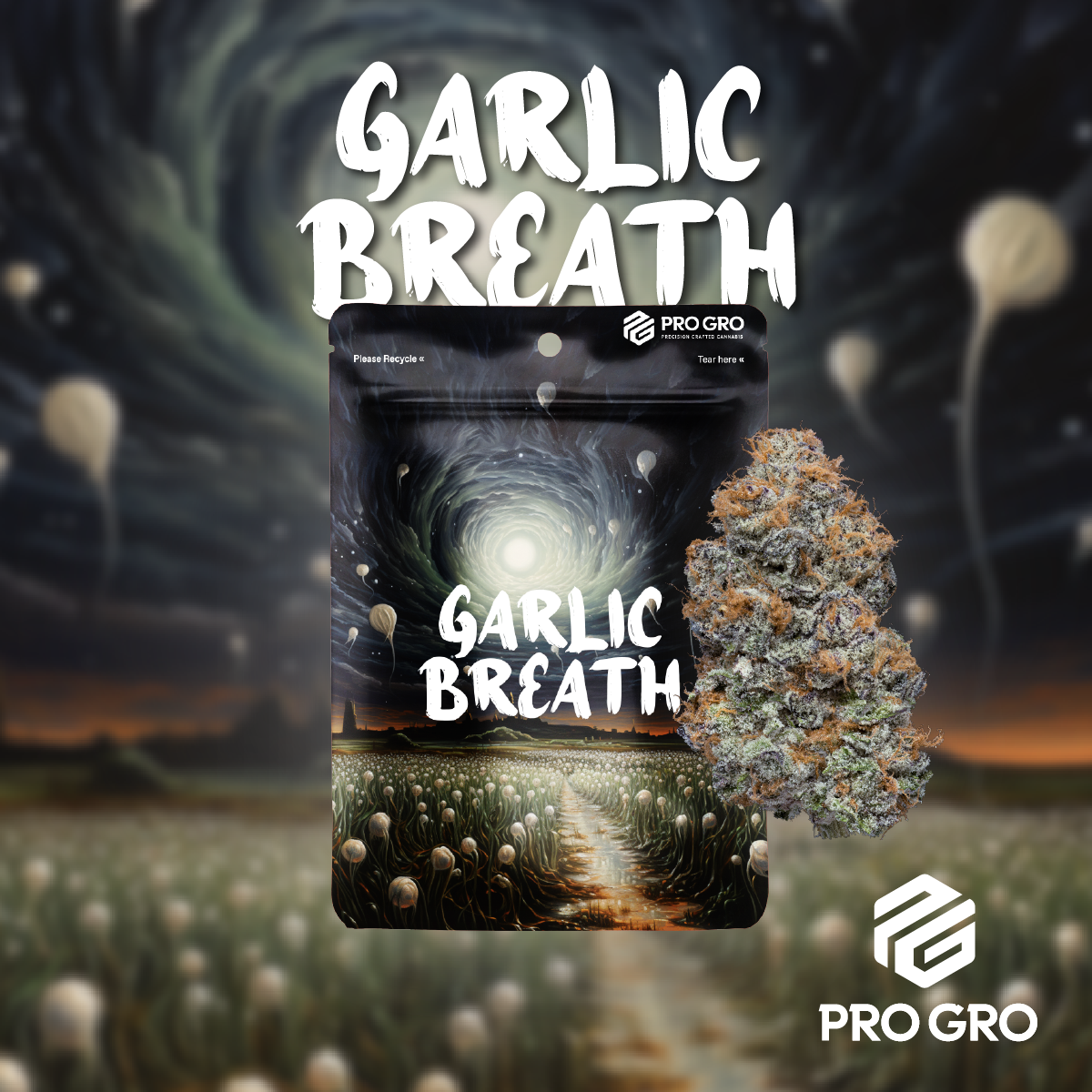 Photograph of product: Garlic Breath 3.5g Flower