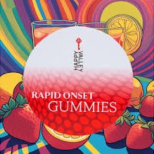Photograph of product: Strawberry Lemonade | Rapid Onset | Gummies 20pk | 100mg
